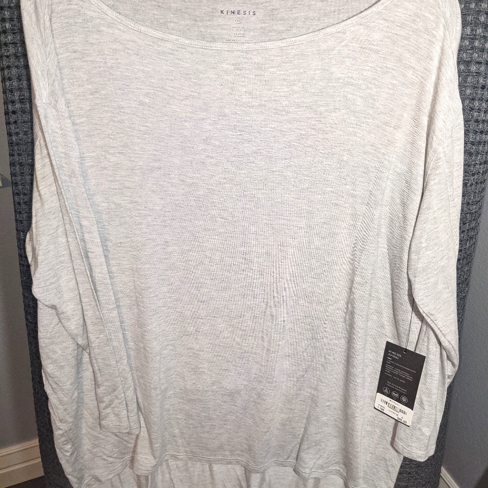 Kinesis 3/4 Sleeve Boat Neck Perfect Moisture Wick